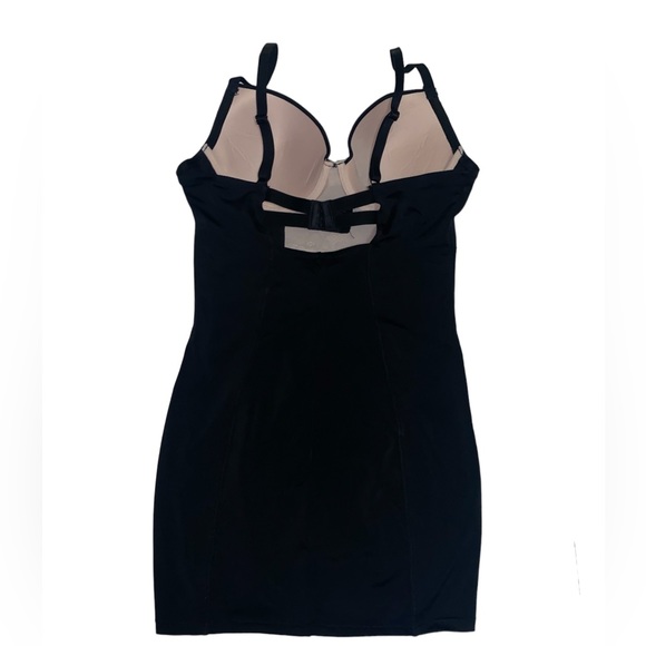 FIT Figure Improving Technology Black Retro Pin-Up Shaper Slip Women's Sz Small - Picture 5 of 15